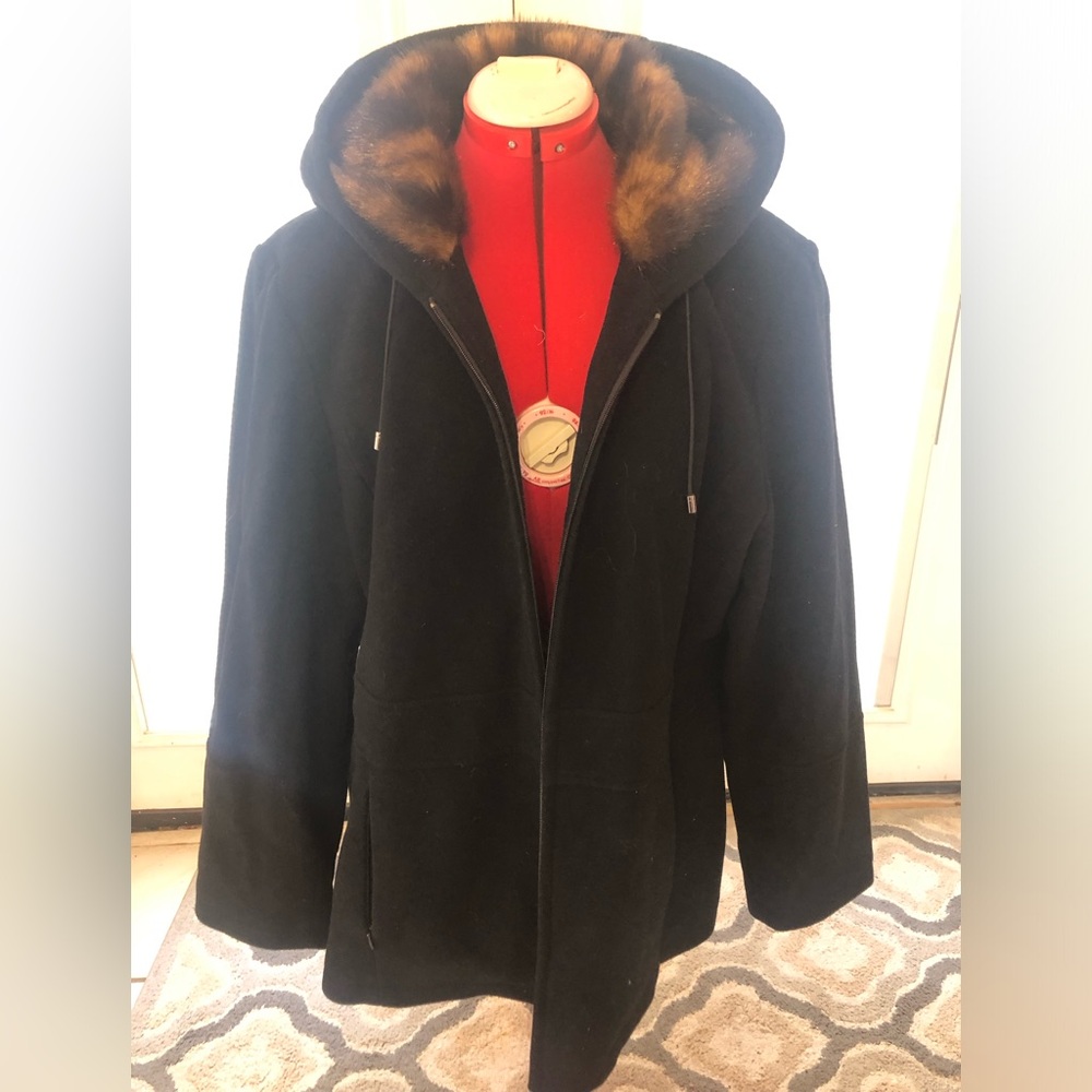 Fleet Street Wool Hooded Jacket